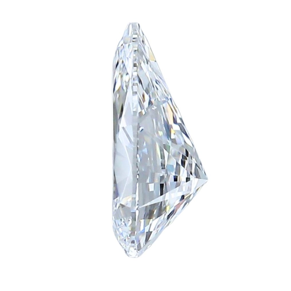 1 pcs Diamante - 0.70 ct - Brillante, Pera - D (incoloro) - VS1 #1.2