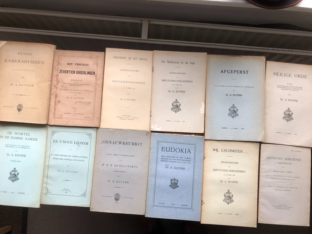 12 uitgaven van Dr. A. Kuyper - 1872-1916 #1.1
