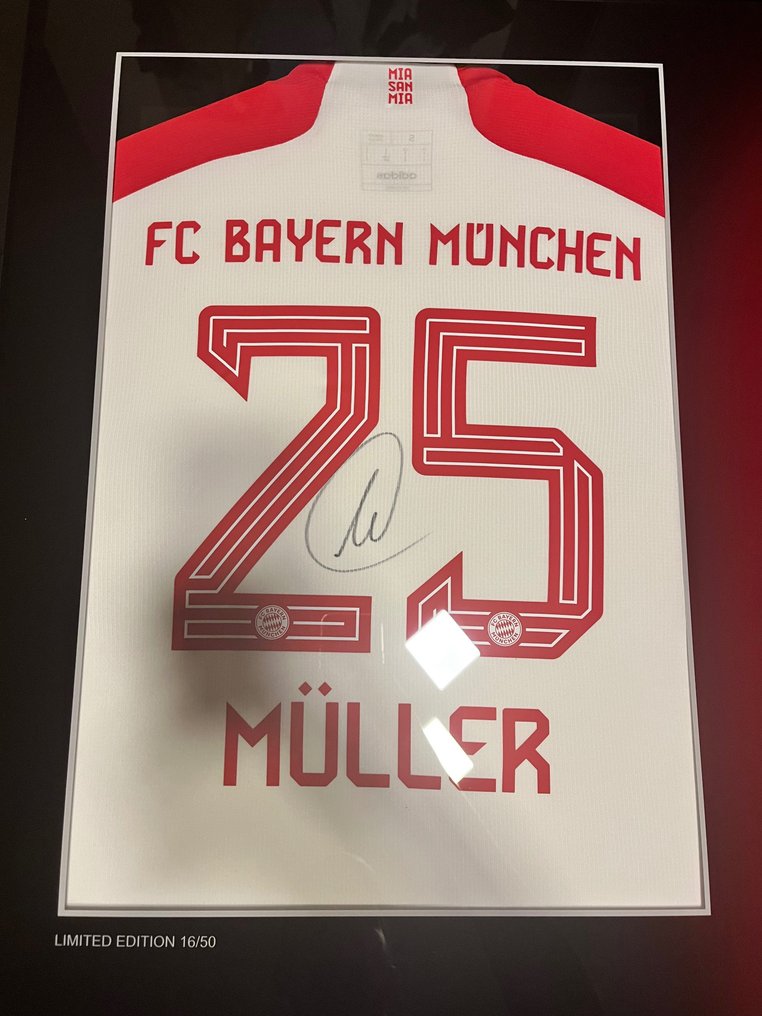 FC Bayern München - Fodbold Champions League - Thomas Müller - 2023 - skjorte  #2.1