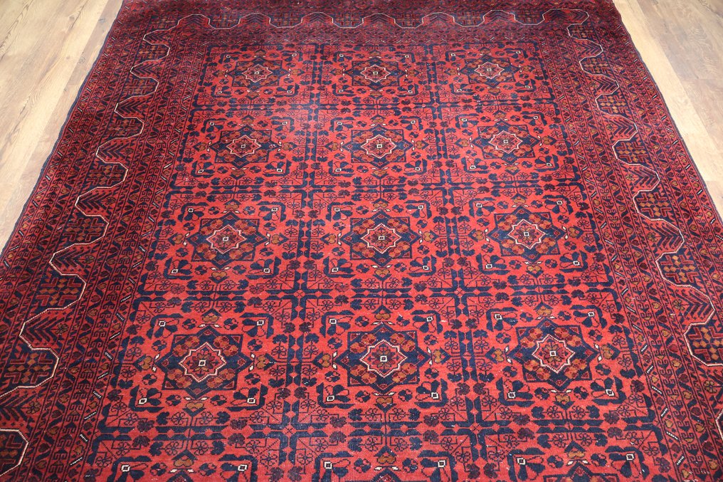 Art Deco afgan - Carpetă - 282 cm - 198 cm #3.1
