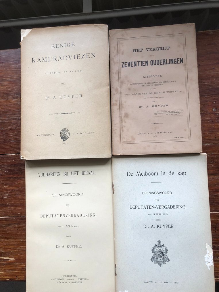 12 uitgaven van Dr. A. Kuyper - 1872-1916 #2.1