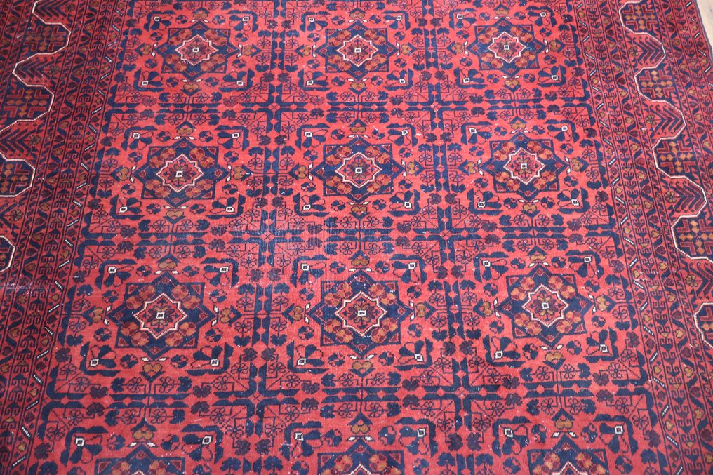 Art Deco afgan - Carpetă - 282 cm - 198 cm #3.2