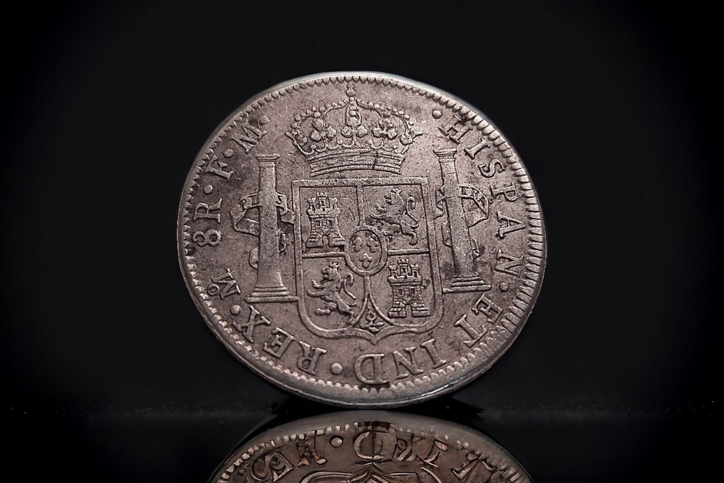 España. Carlos IV (1788-1808). 8 Reales 1798 México F.M #2.1