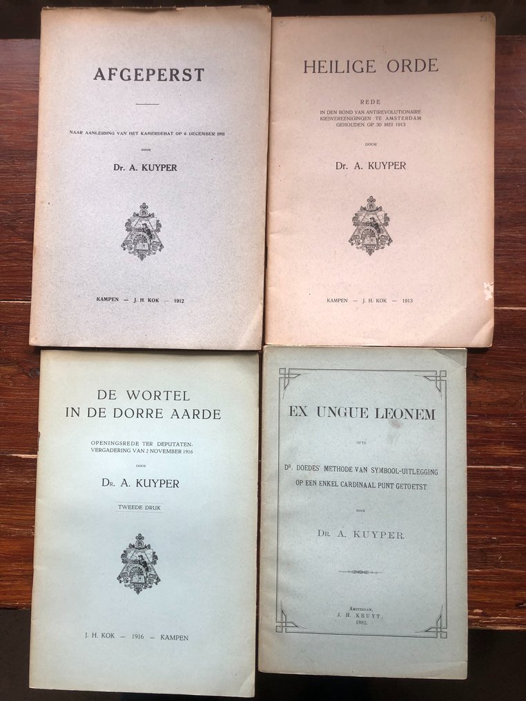 12 uitgaven van Dr. A. Kuyper - 1872-1916 #2.2