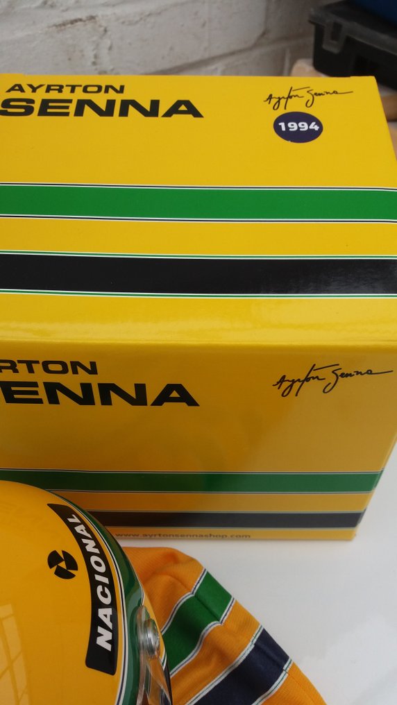 Ayrton Senna - 1994 - Casco in scala 1/2  #2.1