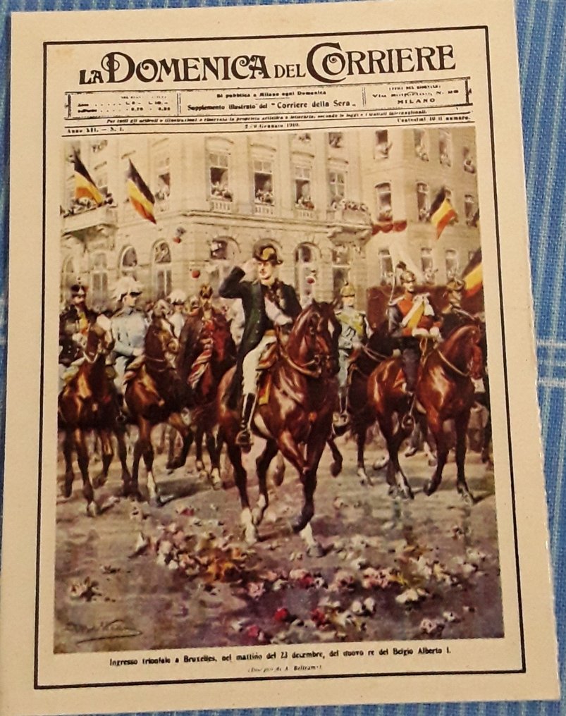 纪念品收藏系列 - La Domenica del Corriere/Royals of Europe 杂志的迷你封面 - Domenica del Corriere #3.2