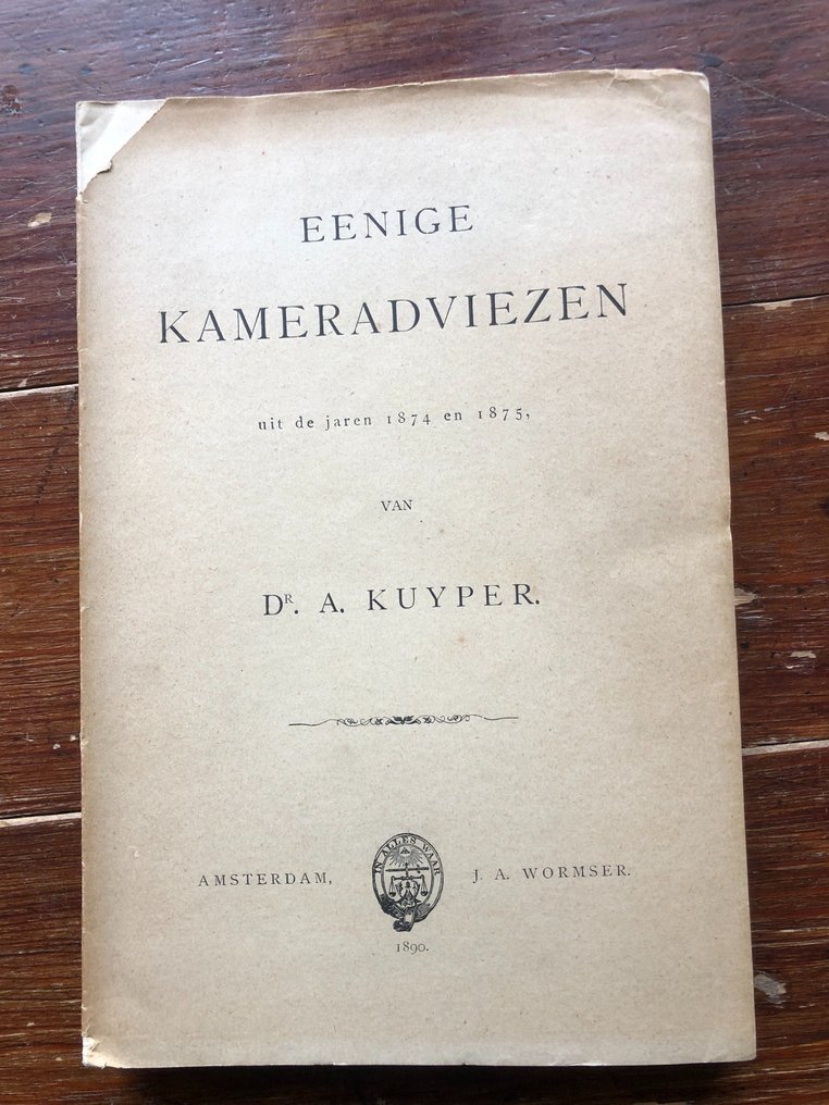 12 uitgaven van Dr. A. Kuyper - 1872-1916 #3.2