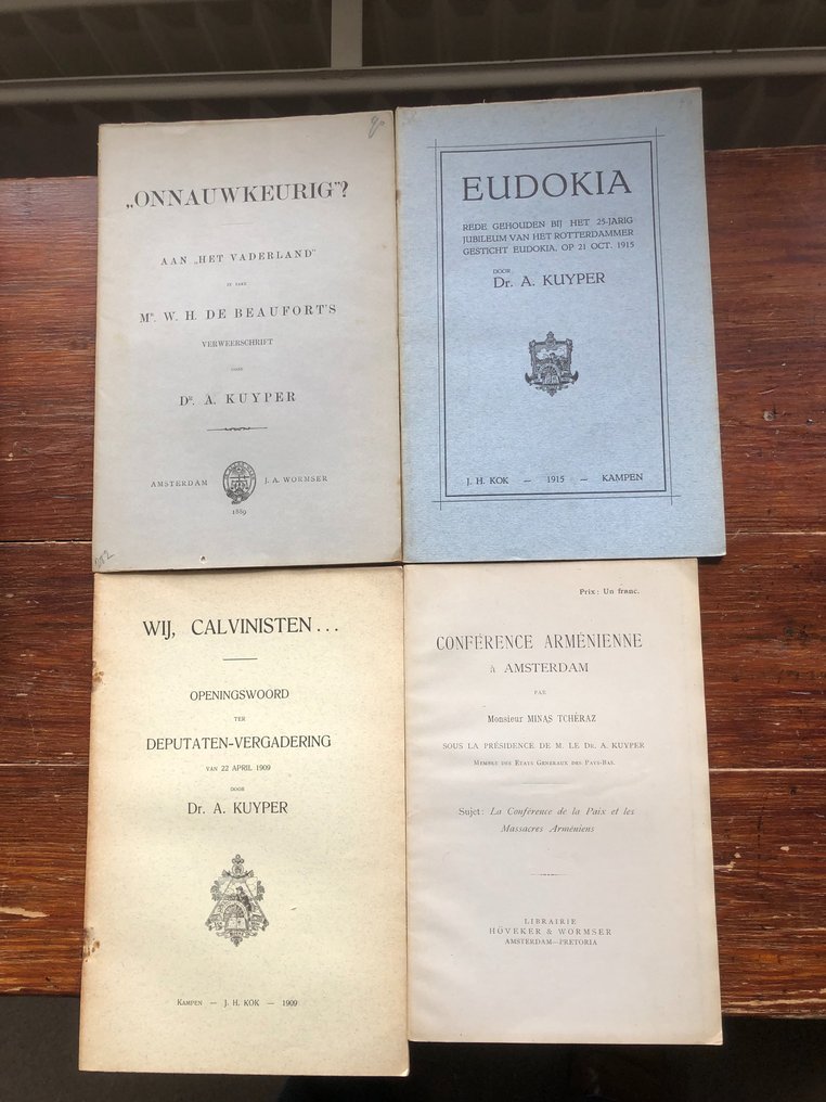 12 uitgaven van Dr. A. Kuyper - 1872-1916 #3.1
