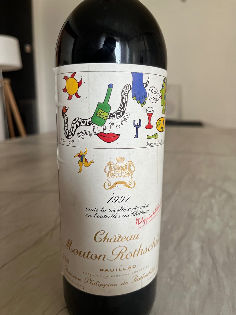 1997 Château Mouton Rothschild - 波雅克 1er Grand Cru Classé - 1 Bottle (0.75L) #1.2