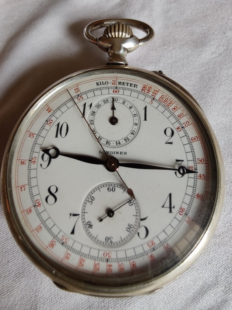 Longines - cronografo orologio da taschino - 1901-1949 #1.1