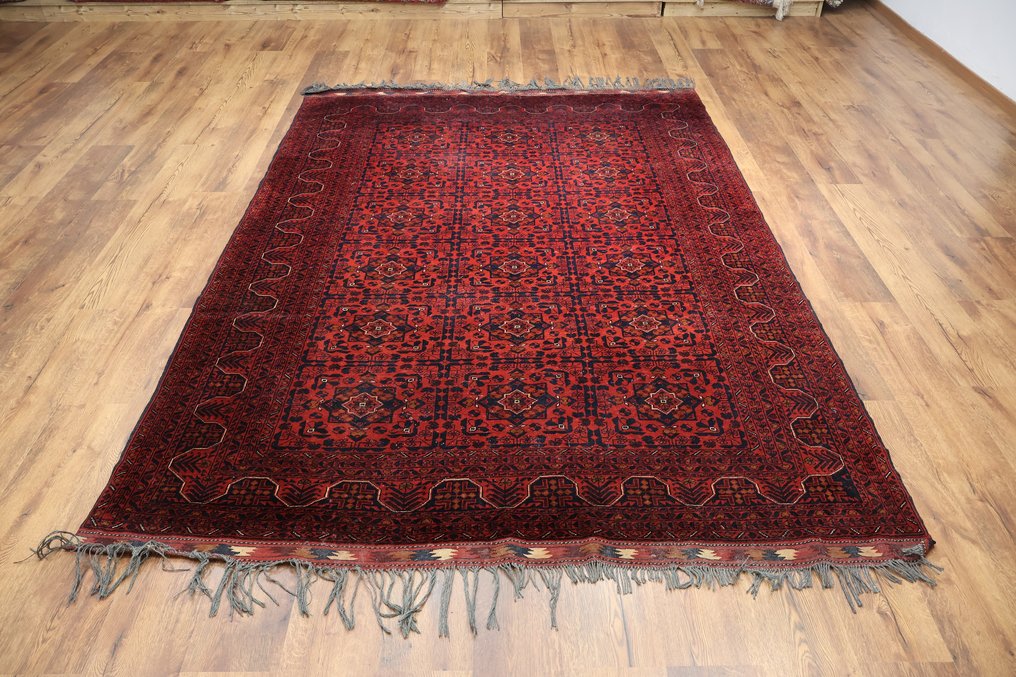 Art Deco afgan - Carpetă - 282 cm - 198 cm #2.1