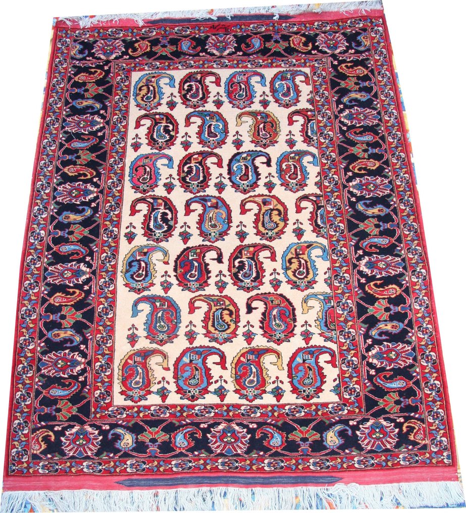 Collectable Kurk wool Persian tribal Qashqai fine rug circa 1960 - Rug - 165 cm - 130 cm #1.1