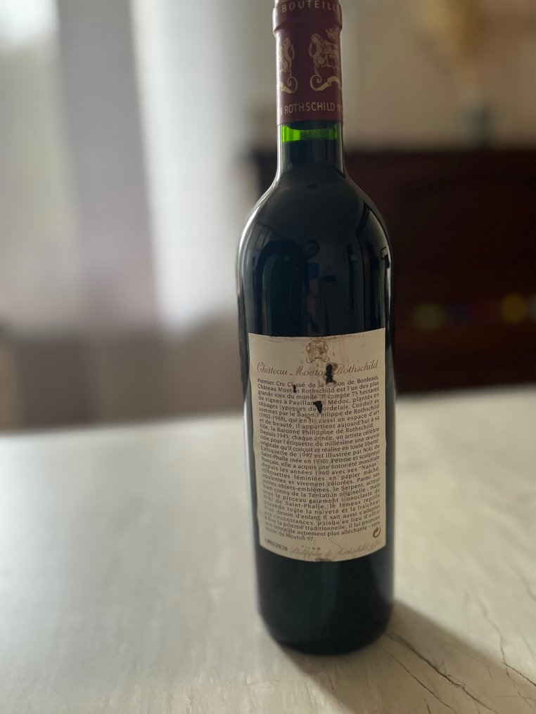 1997 Château Mouton Rothschild - 波雅克 1er Grand Cru Classé - 1 Bottle (0.75L) #2.1