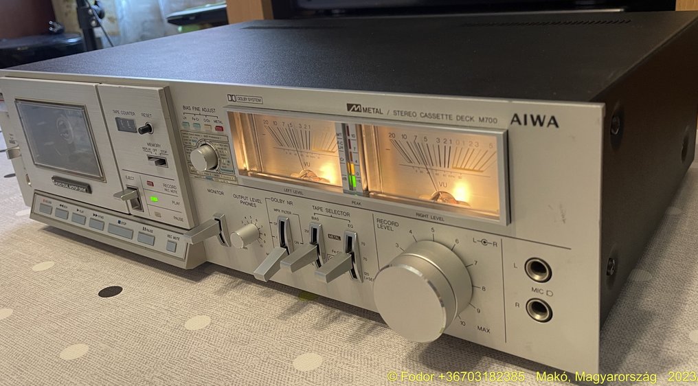 Aiwa - AD-M700E - Cassetterecorder-speler #3.1