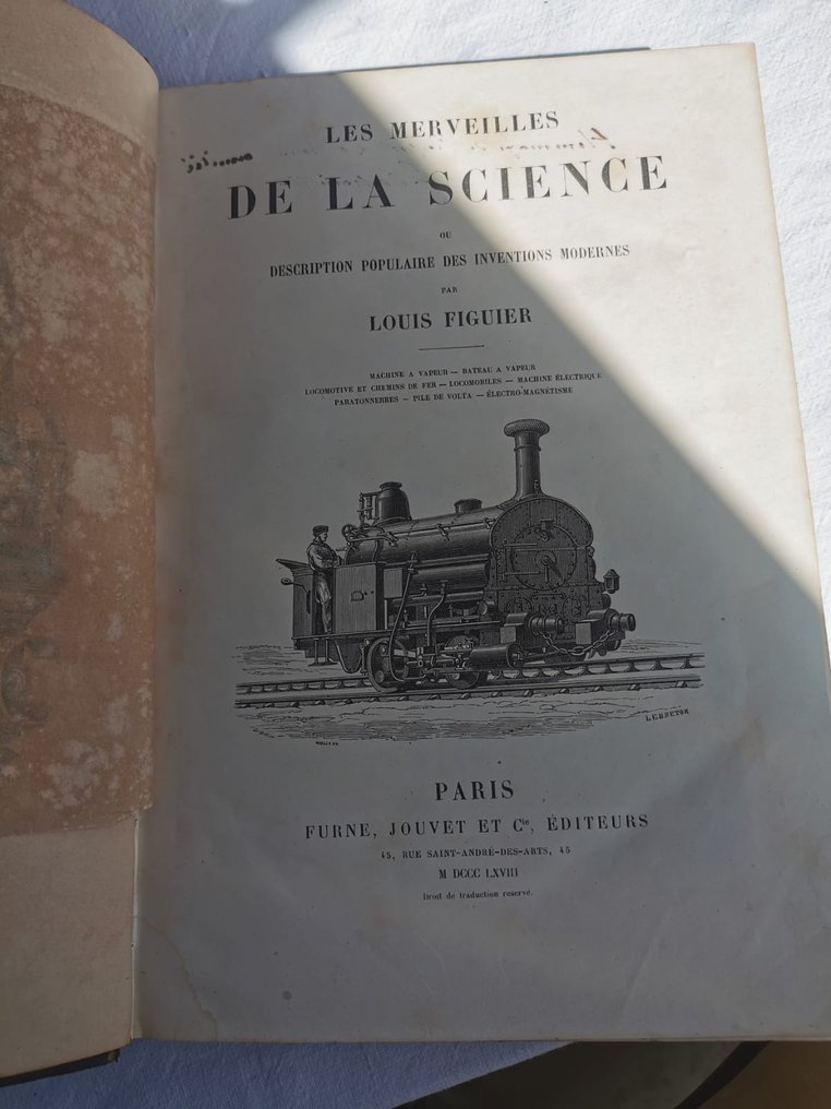 Louis Figuier - Merveilles de la Science et de l'Industrie - 1868-1870 #3.2