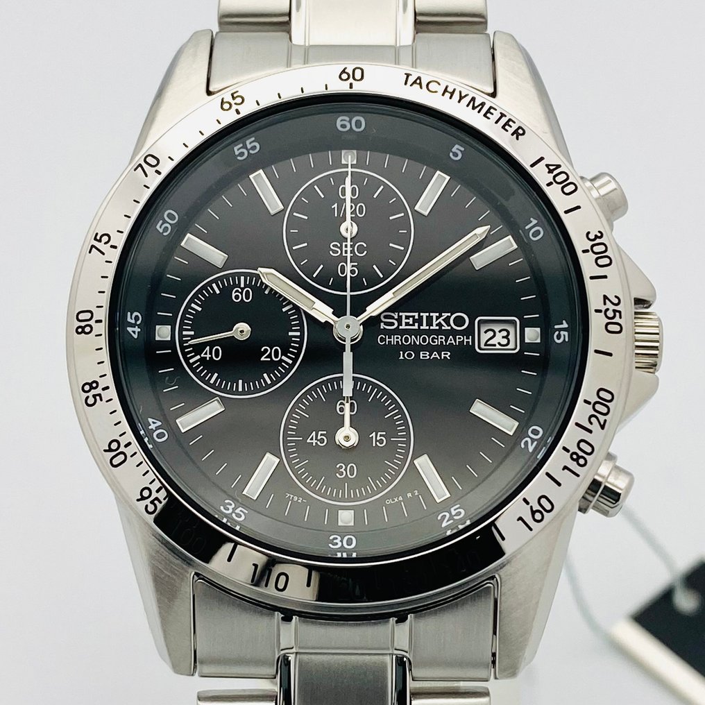 Seiko - Chronograph Black Dial - No Reserve Price - 7T92-0WD0 - Men - 2020+ #2.1
