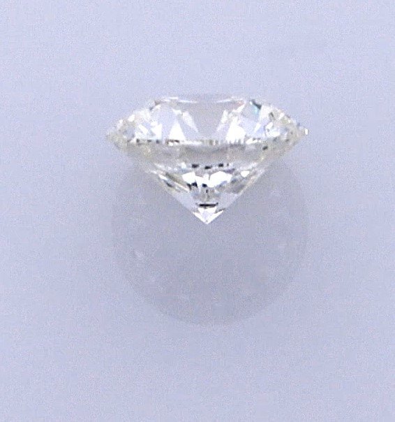 1 pcs Gyémánt - 0.44 ct - Kerek - H - VS1 #2.1