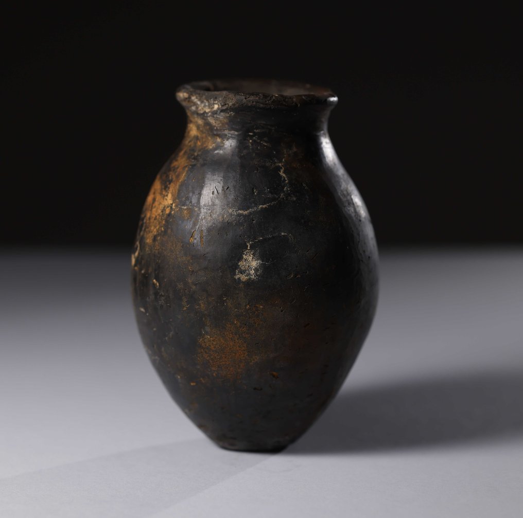 Oldtidens Egypt Keramikk sjeldent ølkar - 16 cm #2.1
