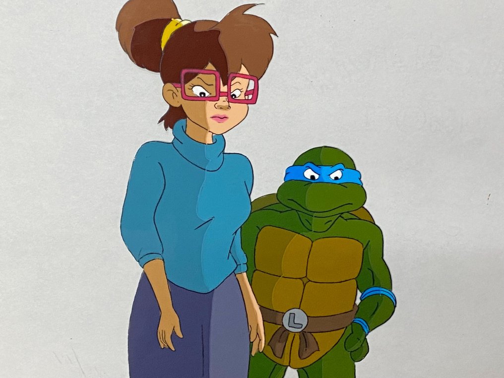 Teenage Mutant Ninja Turtles (Murakami-Wolf-Swenson, 1987-1996) - 1 Cel de animación original. #1.1