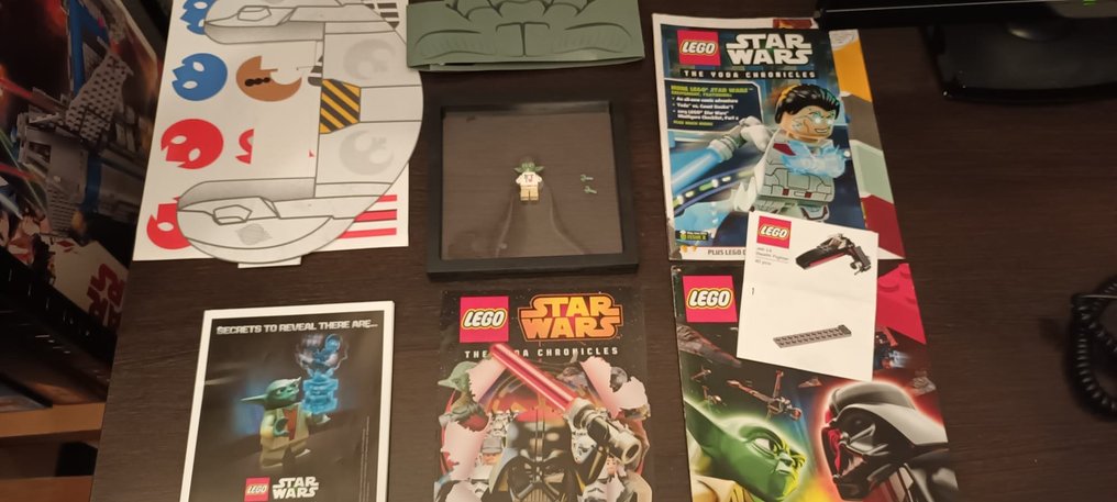 LEGO - Star Wars - SW0465 - Master Yoda NY Edition + Xwing Krone Original #1.1
