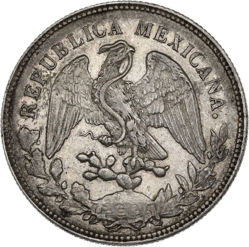Messico. 1 Peso 1900-Zs (Zacatecas) #1.1