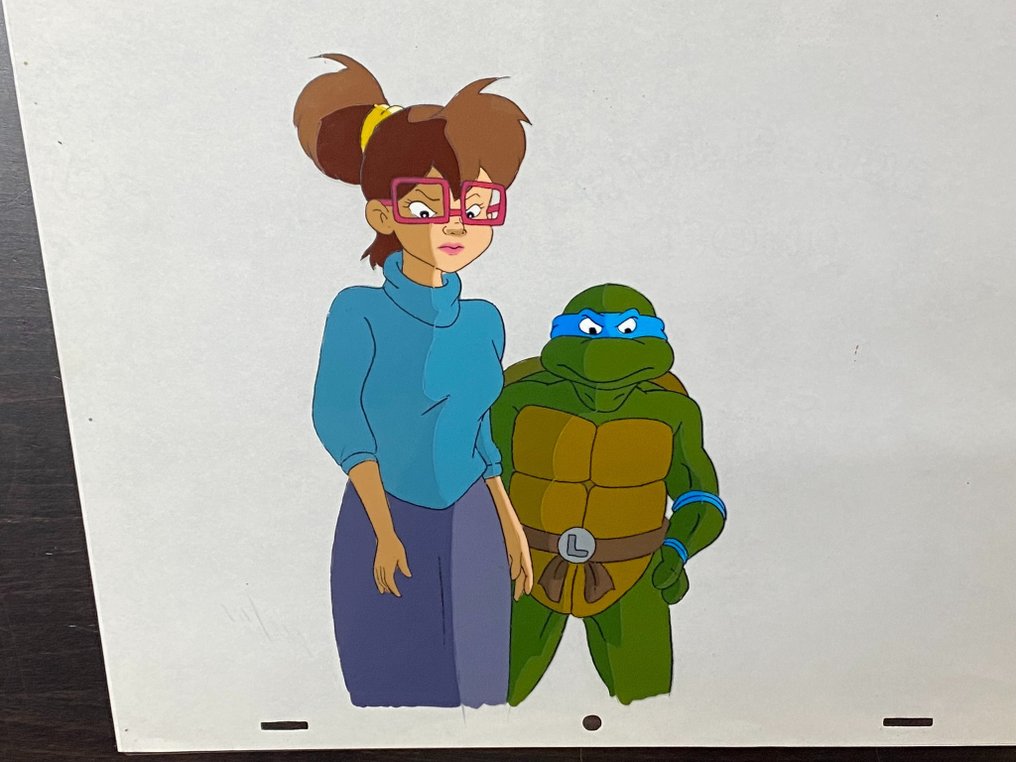 Teenage Mutant Ninja Turtles (Murakami-Wolf-Swenson, 1987-1996) - 1 Cel de animación original. #2.2