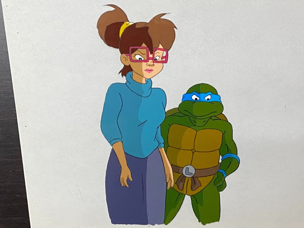 Teenage Mutant Ninja Turtles (Murakami-Wolf-Swenson, 1987-1996) - 1 Cel de animación original. #3.1