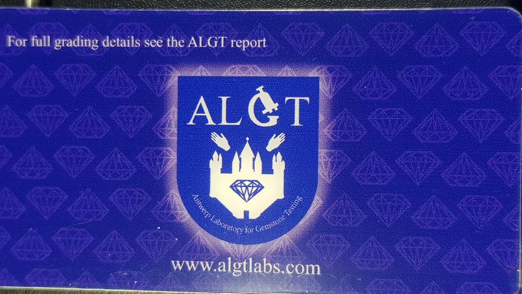 沒有保留價 - 1 pcs 鑽石  (天然)  - 0.30 ct - SI2 - Antwerp Laboratory for Gemstone Testing (ALGT) - 問題-R #2.2