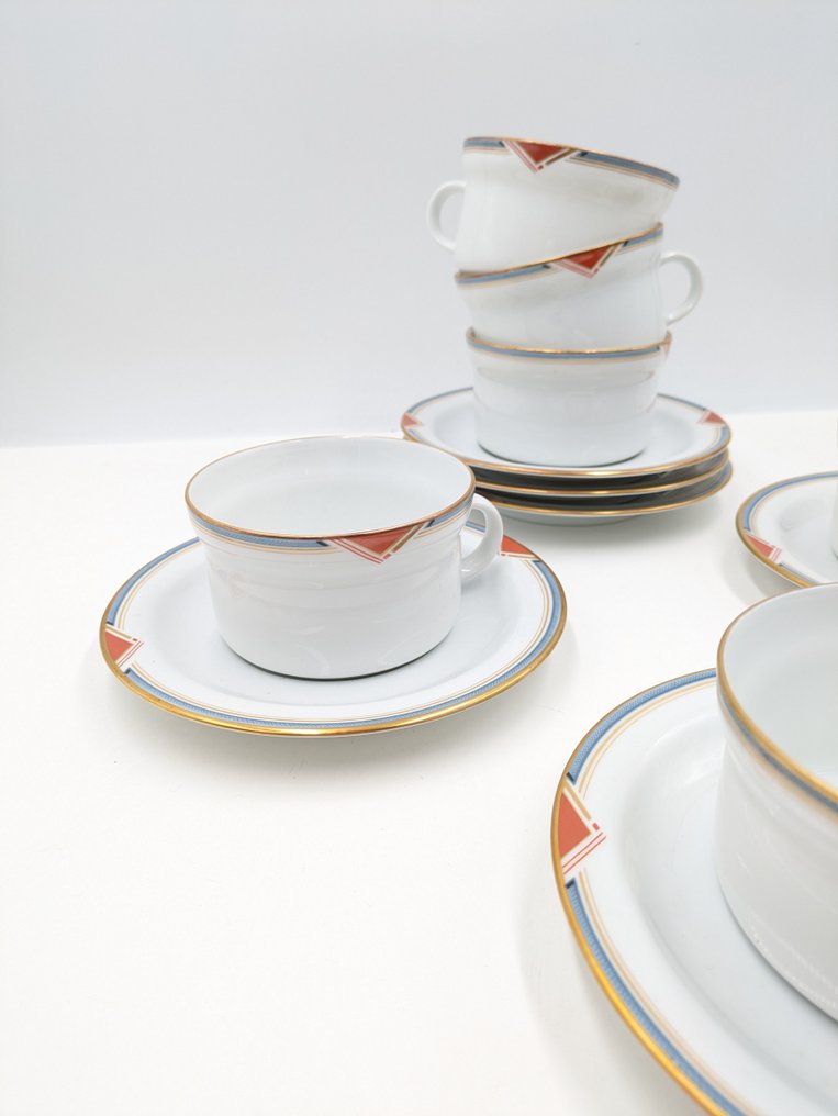 Richard Ginori - Σετ φλιτζανιών τσαγιού - Πορσελάνη #3.2