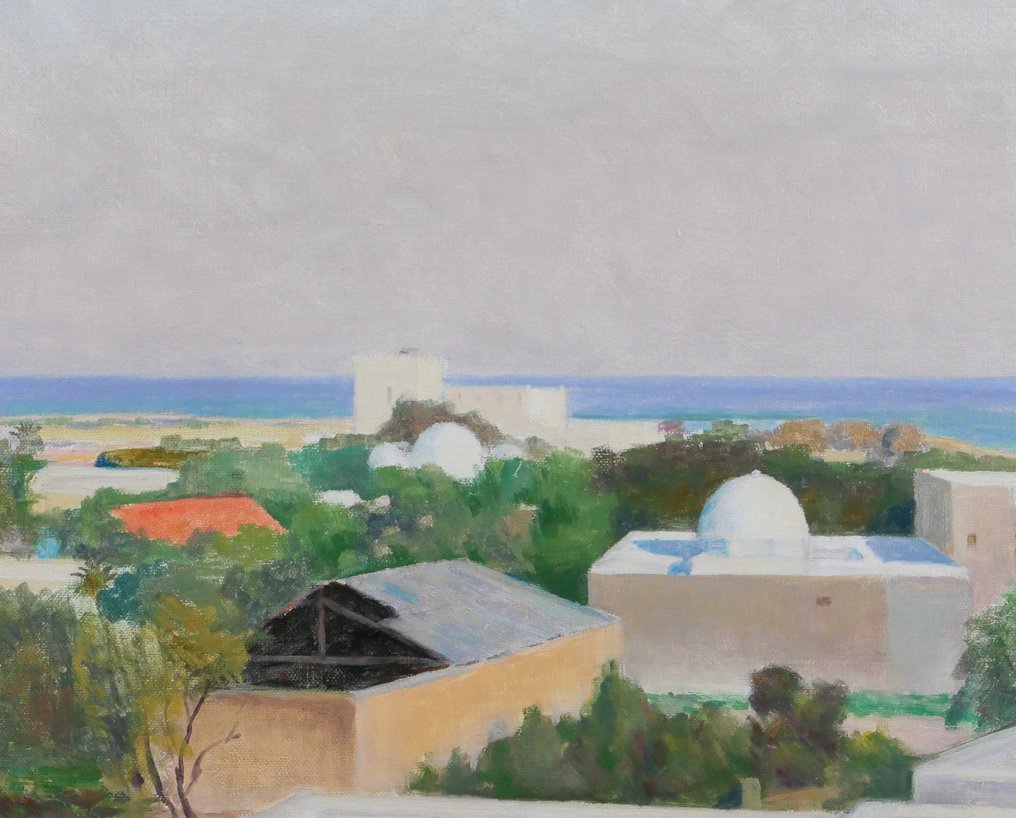 Hans Arnold Daepp (1886-1949) - Tunisia, landscape of Hammamet #3.2