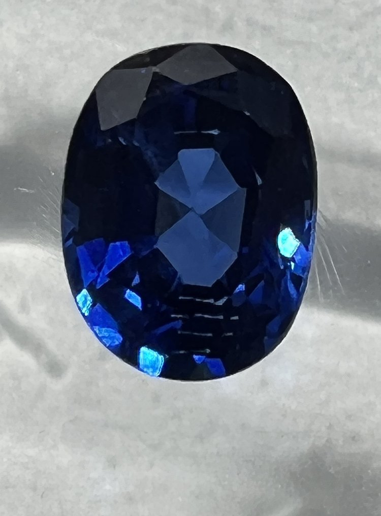 蓝色 蓝宝石  - 0.51 ct - 安特卫普宝石检测实验室（ALGT） - 超精细的色彩品质 #2.1