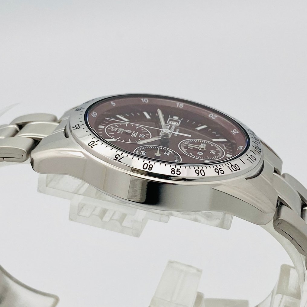 Seiko - Chronograph Red Dial Tachymeter 100m - No Reserve Price - 7T92-0WD0 - Men - 2020+ #3.2