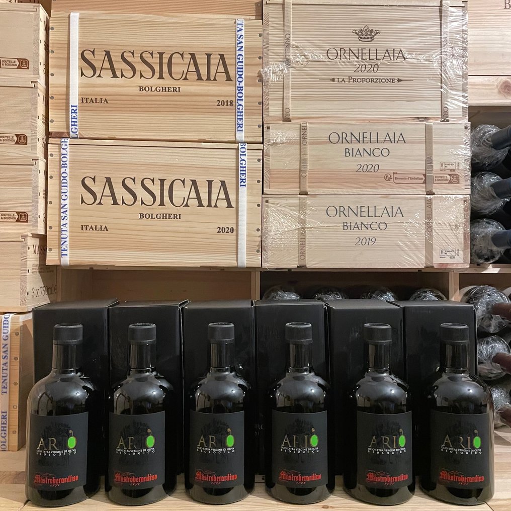 Mastroberardino, "Ariò" Olio EVO Biologico 2024/2025 - Extra virgin olive oil - 6 - 500ml #1.0