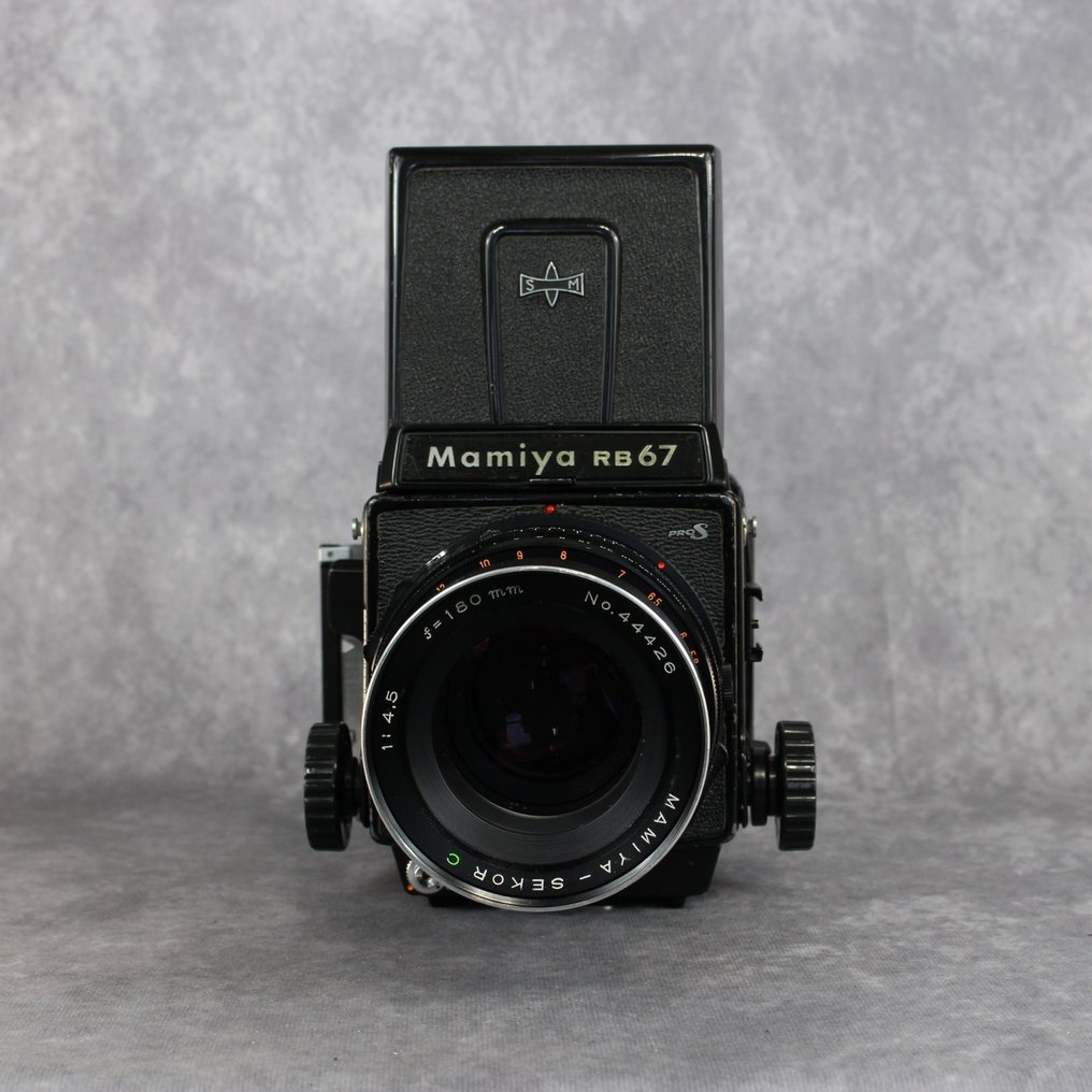 Mamiya RB67 + Mamiya-Sekor  C  1:4.5 F=180mm 120/mellemformat kamera #1.2