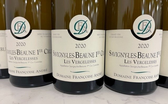 2020 Domaine Francoise André "Les Vergelesses" - Savigny lès Beaune 1er Cru - 6 Bottles (0.75L) #1.0