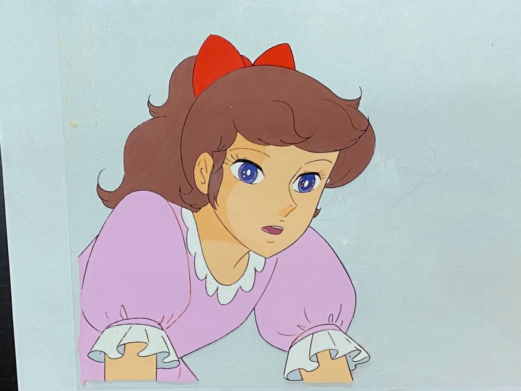 Lalabel, the Magical Girl - 1 Cellule d'animation originale de Tsubomi Yuri (1980/81) - Très Rare ! #2.2
