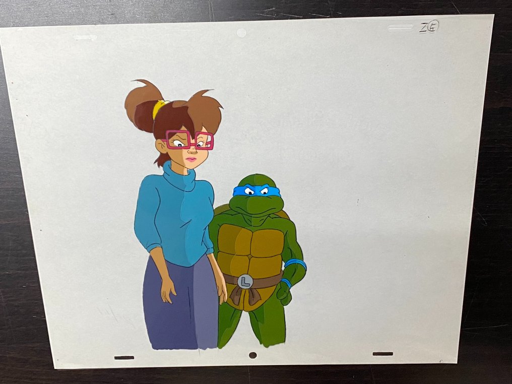 Teenage Mutant Ninja Turtles (Murakami-Wolf-Swenson, 1987-1996) - 1 Eredeti animációs cel #2.1