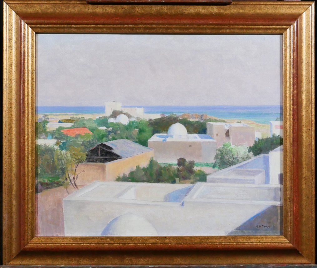 Hans Arnold Daepp (1886-1949) - Tunisia, landscape of Hammamet #3.1