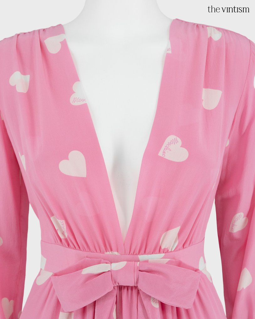 Moschino Couture! - S/S 2015 RTW Collection - Pure Silk - Vestido #2.1