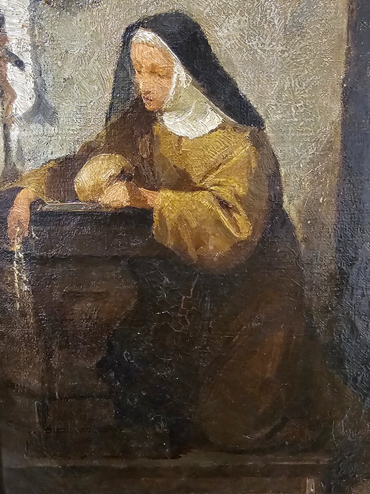 Gioacchino Toma (1836–1891) - Monaca in preghiera #3.2
