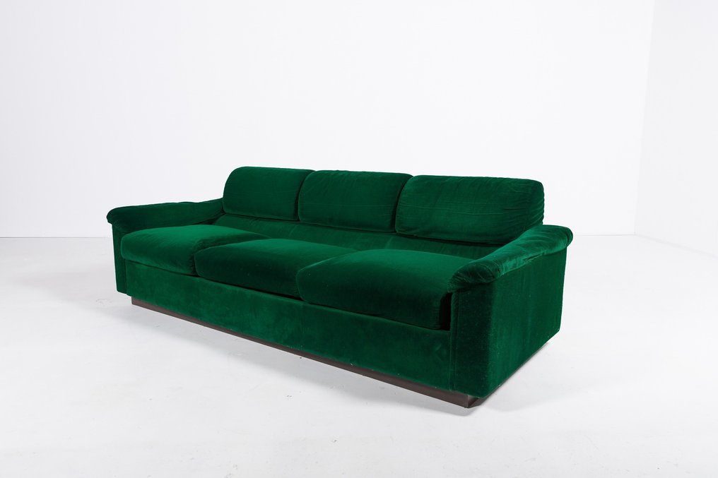 梳化 - 20 世紀 70 年代義大利生產的復古三座沙發 #1.1