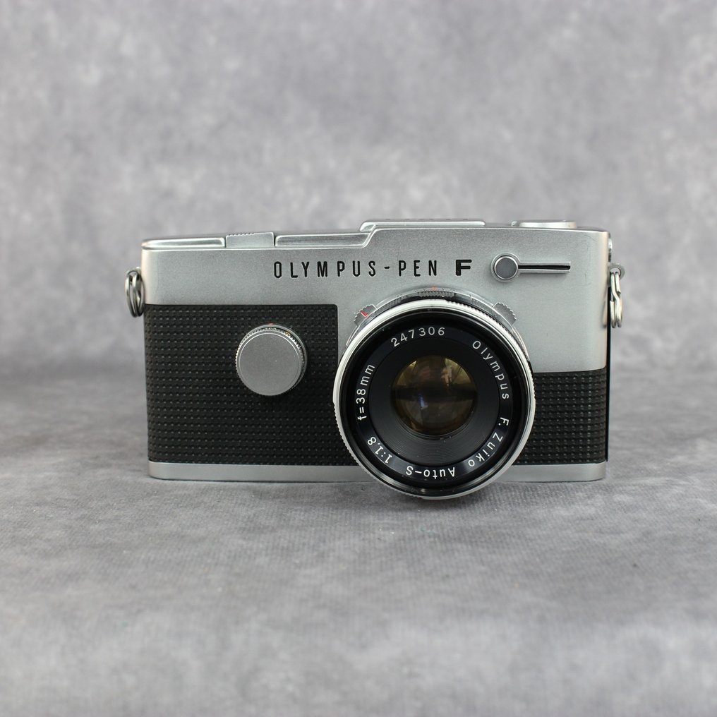 Olympus OLYMPUS-Pen F + Zuiko  AUTO-S 1:1.8 F=38mm Half-frame camera #1.2