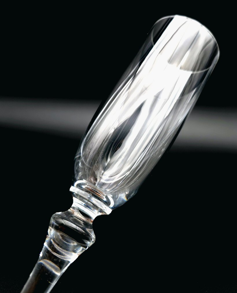 Baccarat - Champagnerflöte (5) - NORMANDIE-Flötengläser - Kristall #3.1