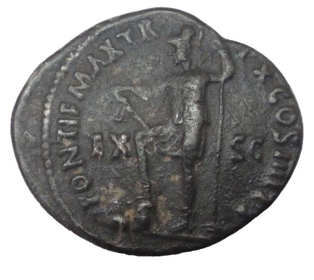 Romeinse Rijk. Nero. AD 54-68.. Denarius #1.2
