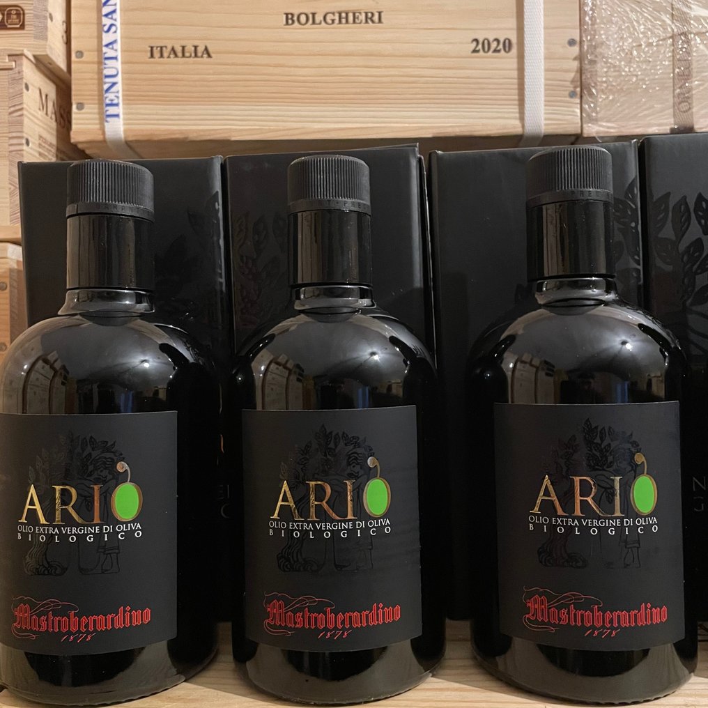 Mastroberardino, "Ariò" Olio EVO Biologico 2024/2025 - Extra virgin olive oil - 6 - 500ml #3.2