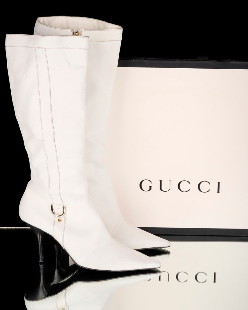 Gucci - Kniehohe Stiefel - Größe: Shoes / EU 38.5 #1.1