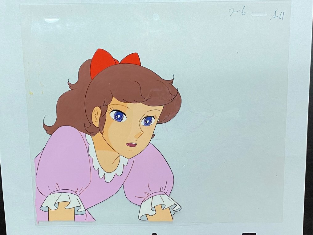 Lalabel, the Magical Girl - 1 Cellule d'animation originale de Tsubomi Yuri (1980/81) - Très Rare ! #2.1