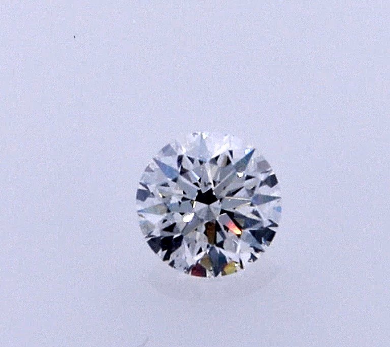 1 pcs Diamant - 0.40 ct - Rund - F - SI1 #1.1