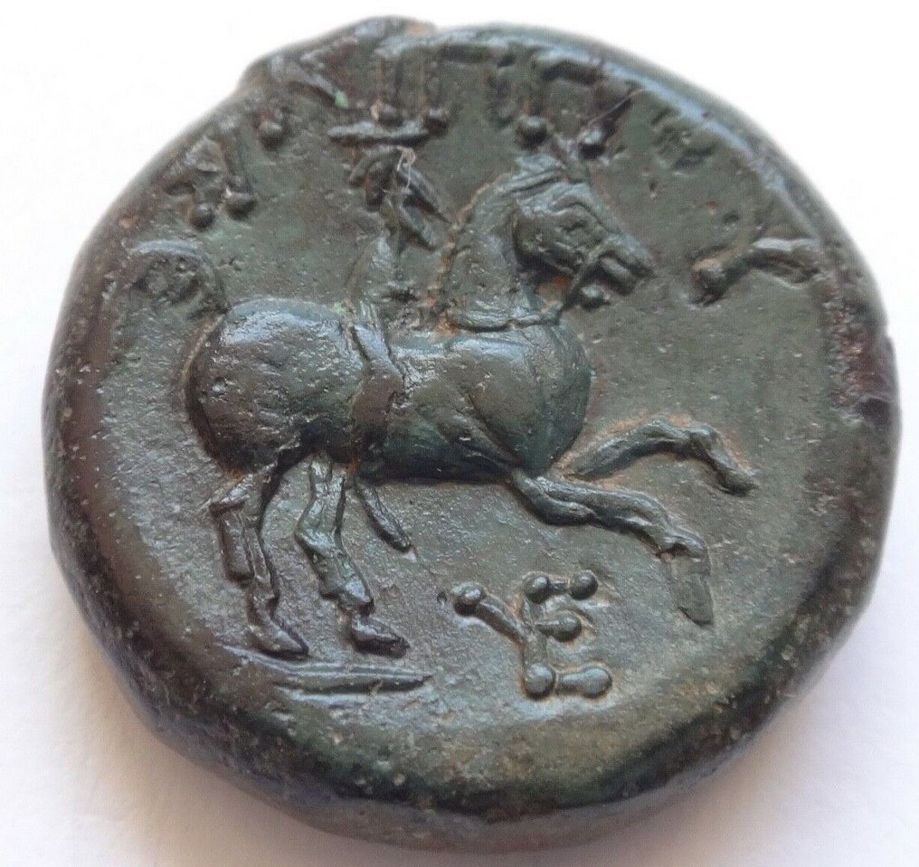 Grecja (starożytna). Celtic imitation KINGS OF MACEDON. Philip II (359-336 BC) Ae. Æ #2.1