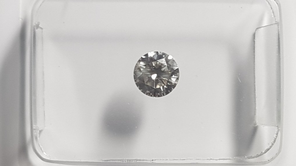 1 pcs Diamant - 0.30 ct - Briljant - Q-R - SI2 #1.1